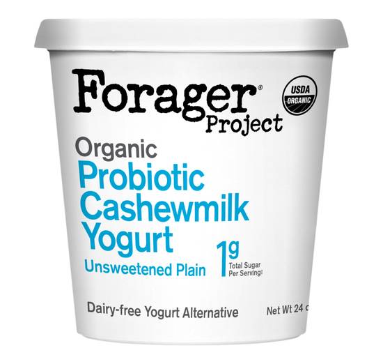 Forager Project Organic Dairy-Free Unsweetened Plain Cashewmilk Yogurt