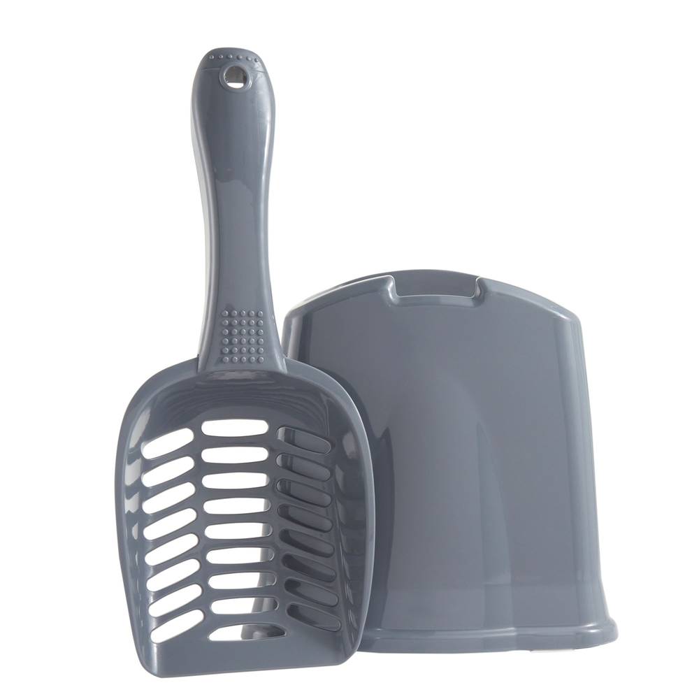 ExquisiCat 2-In-1 Litter Scoop and Storage Caddy