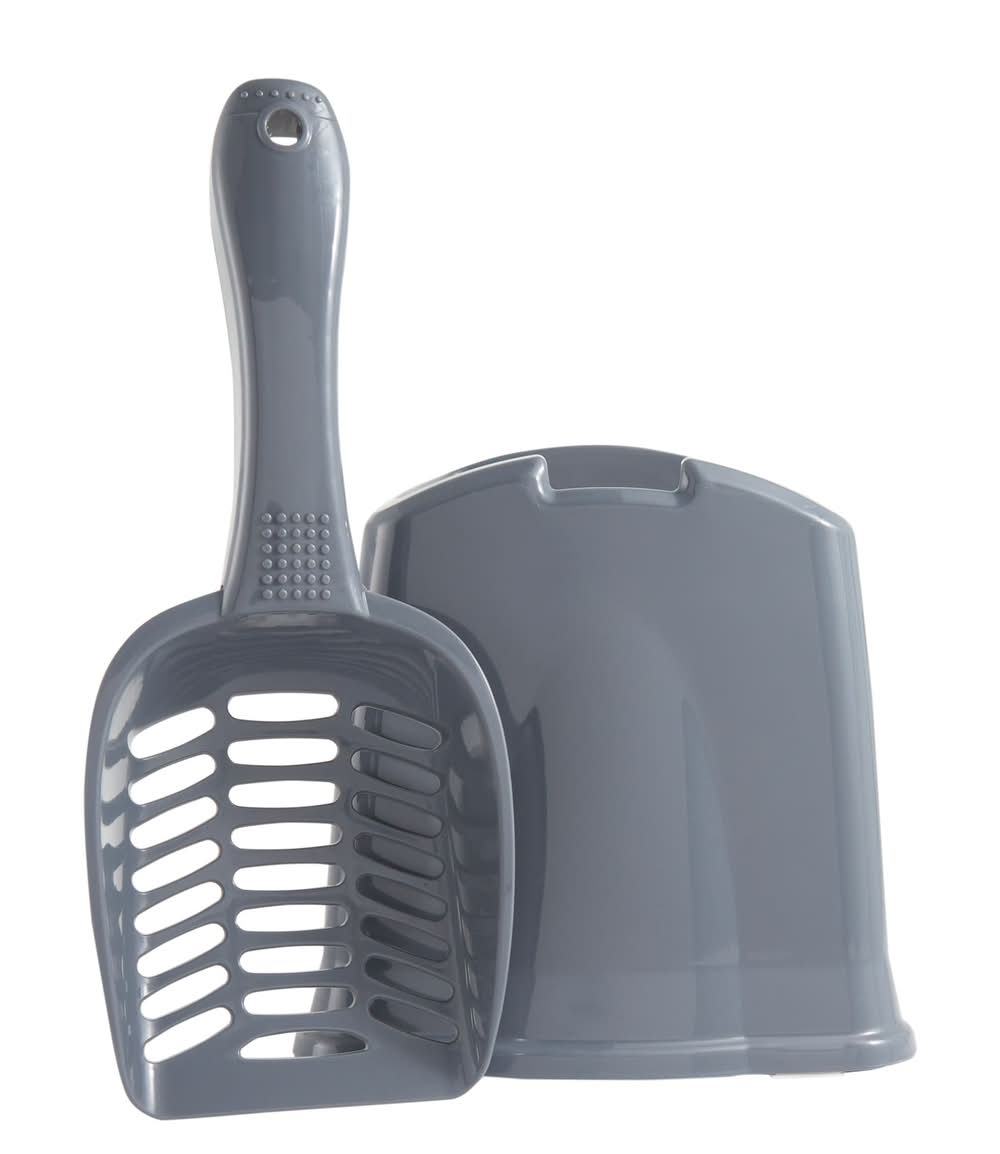 ExquisiCat® 2-in-1 Litter Scoop and Storage Caddy