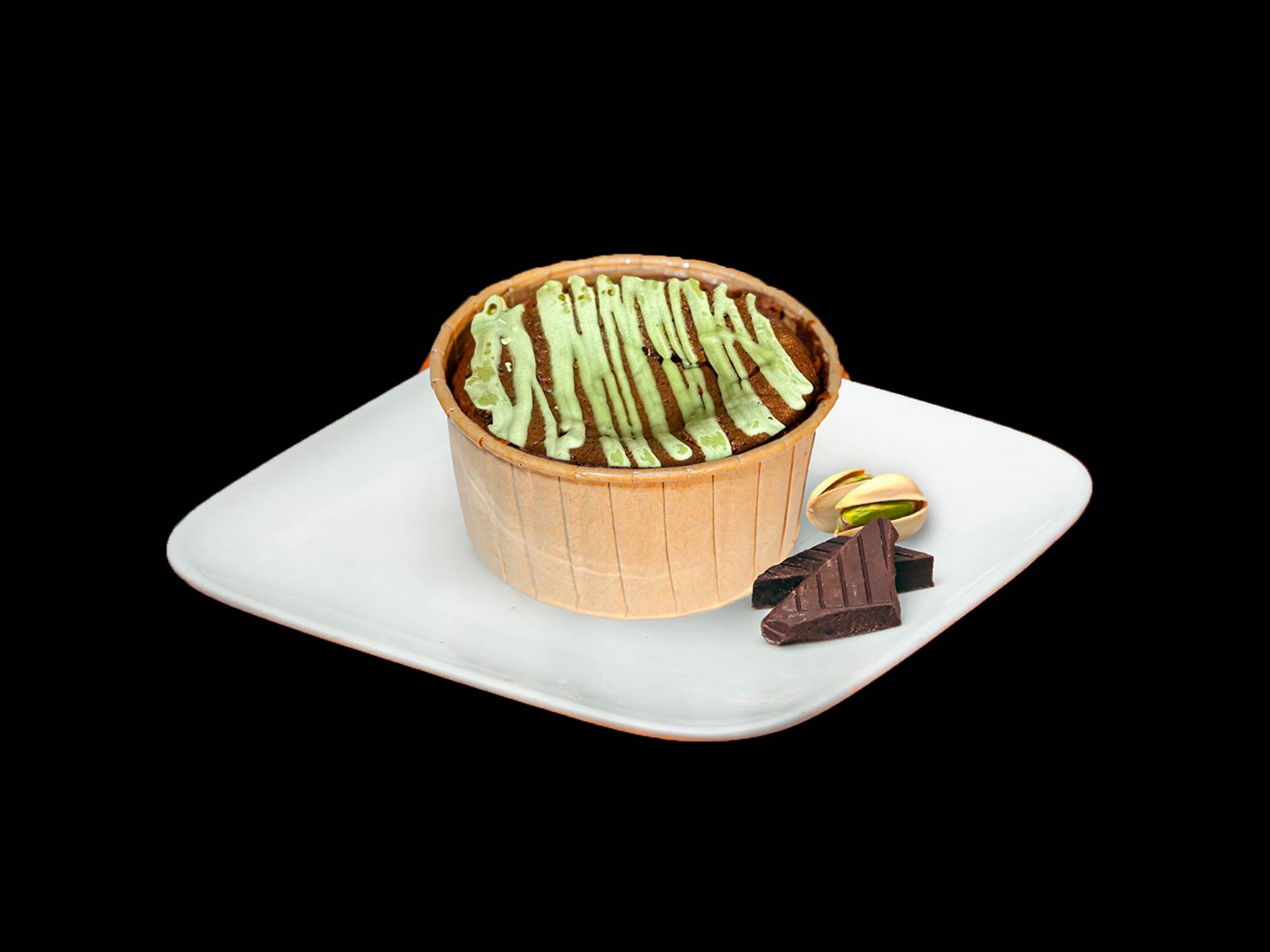 Moelleux Chocolat Cœur Pistache
