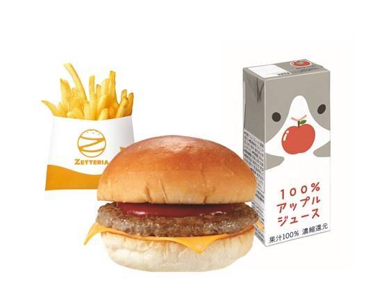 キッズチーズバーガー キッズセット Kids Cheeseburger Set