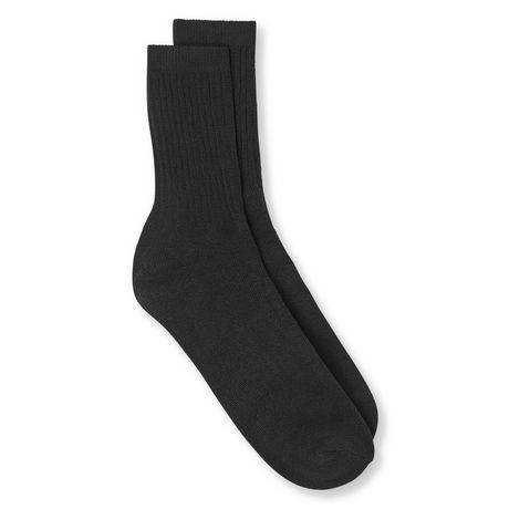 Athletic Men''s Crew Socks 20-Pack (Color: Black, Size: 7-11)