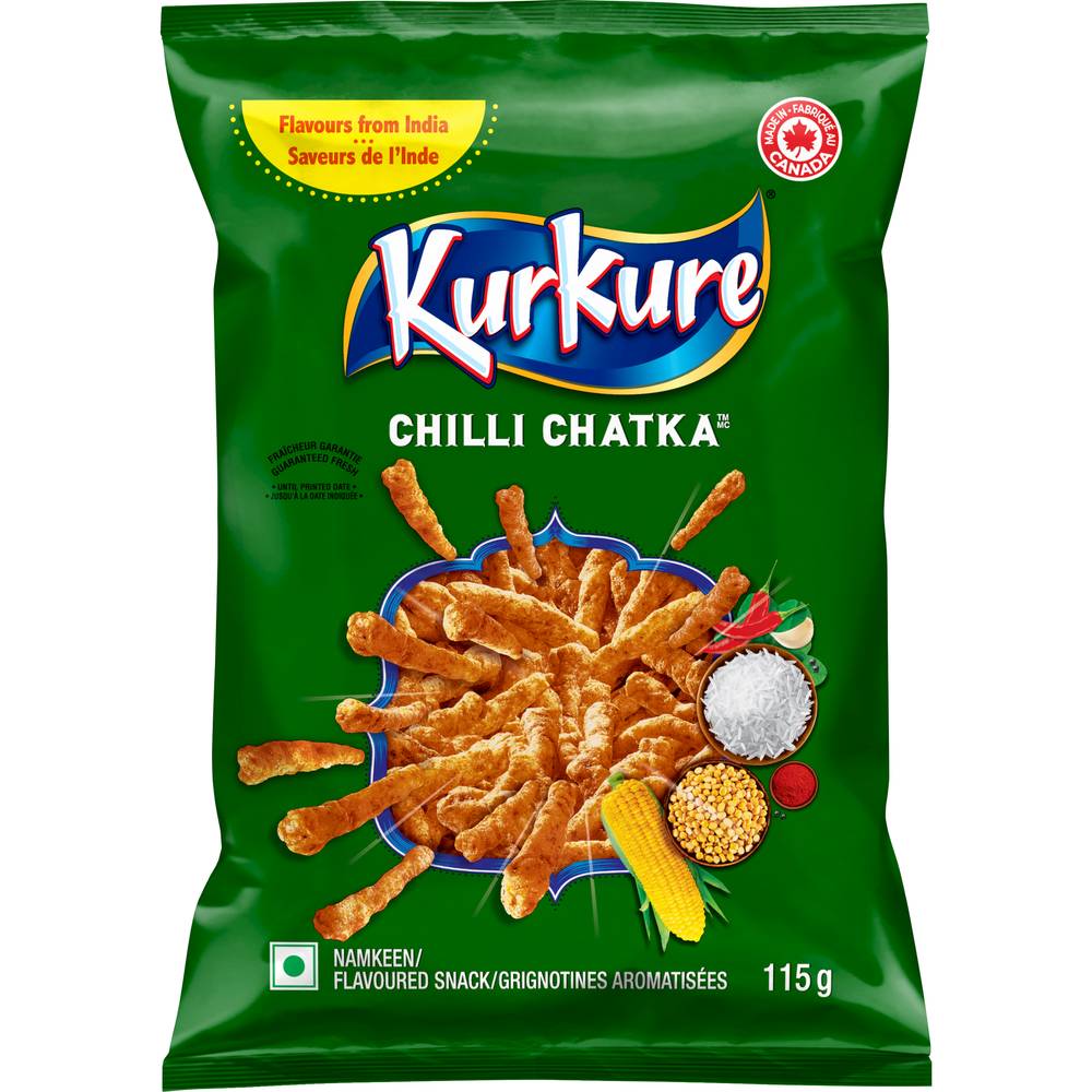 Kurkure Snacks, Chilli Chatka (115 g)