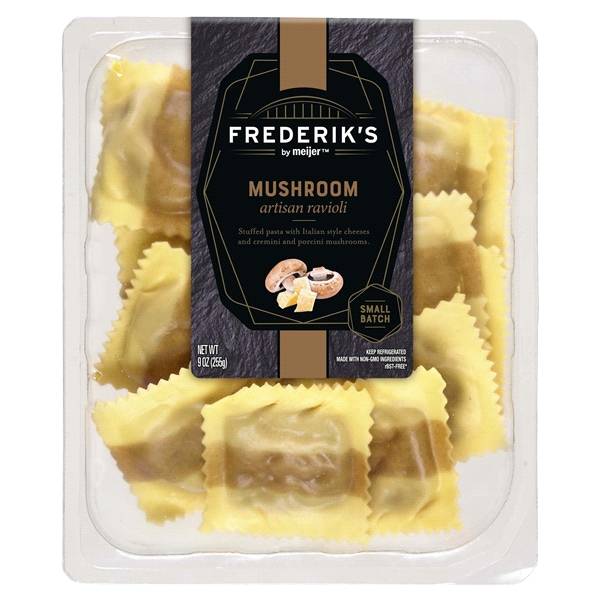 Frederiks Wild Mushroom Ravioli Refrigerated Pasta