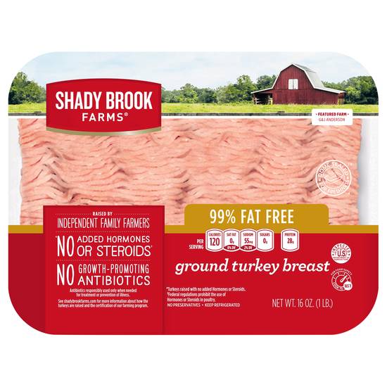 Shady Brook Farms 99% Lean Ground Turkey Breast