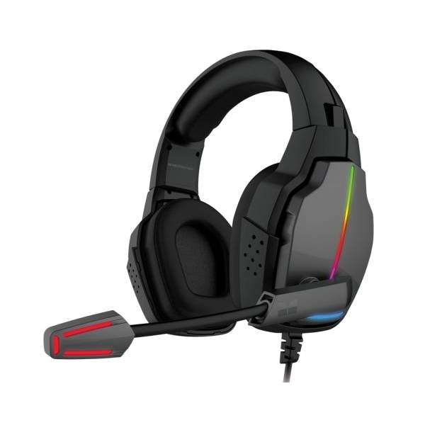 Monster Rogue High-Definition Black Corded Pc Gaming Headset