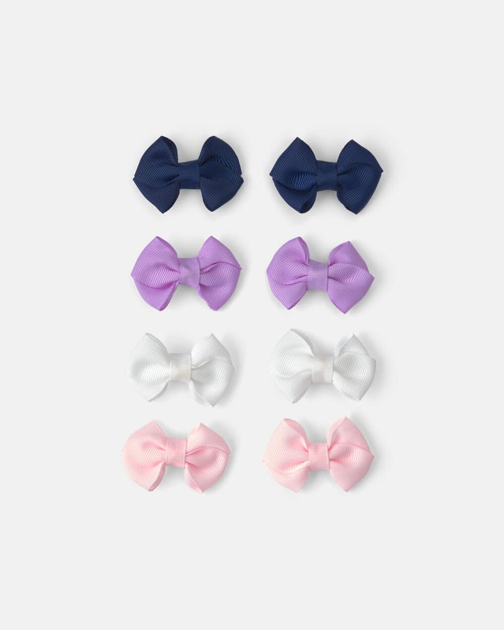 Toddler Girl 8-Pack Bow Hair Clips - Multi - One Size