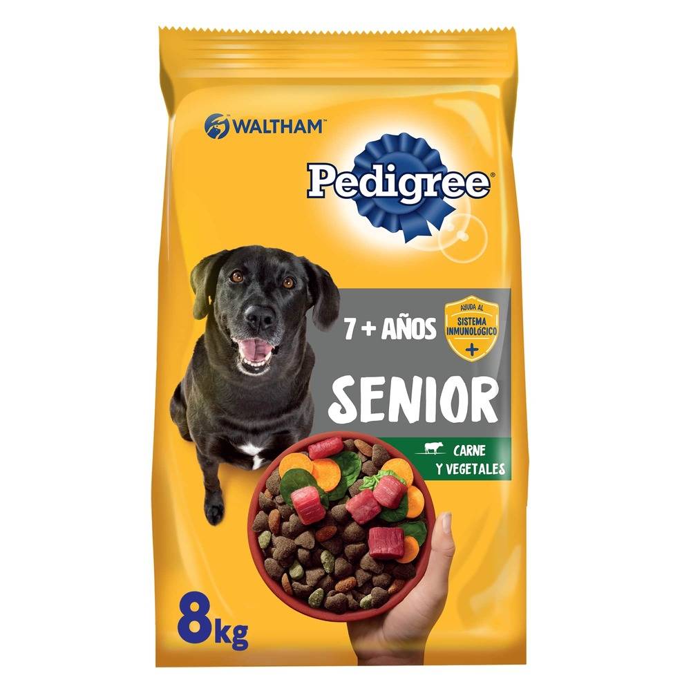 Pedigree · Alimento seco adultos senior (8 kg)