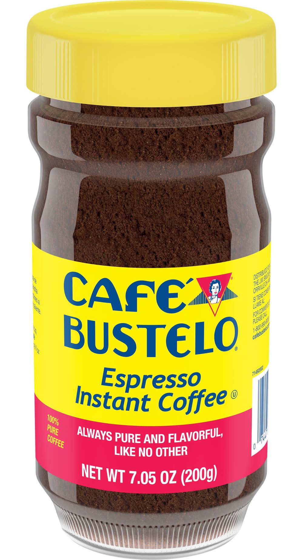 Café Bustelo 100% Pure Espresso Instant Coffee Powder (7.05 oz)