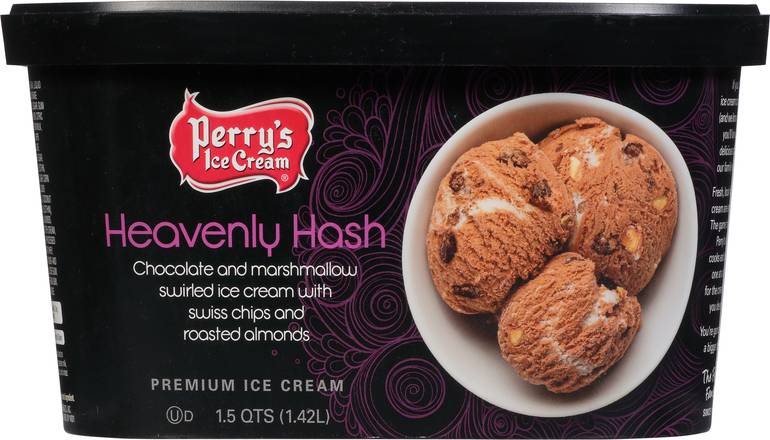 Perry's Ice Cream Premium Heavenly Hash Ice Cream