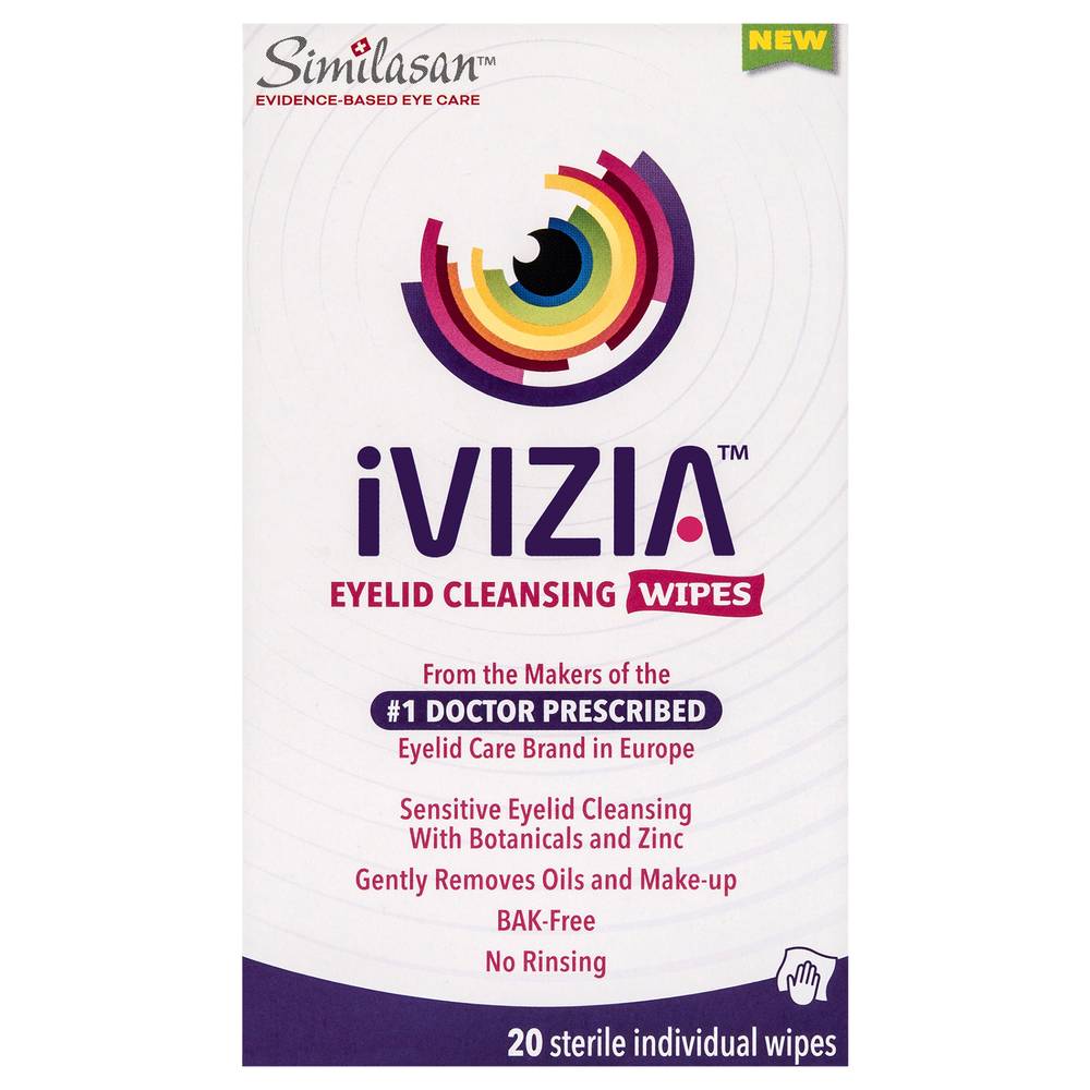 Similasan Ivizia Wipes (20 ct)