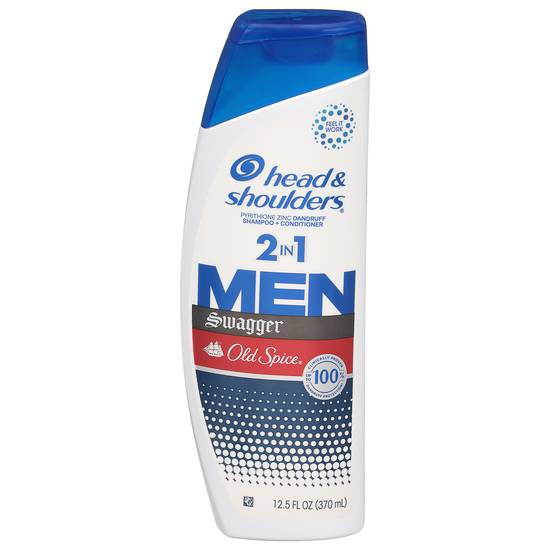 Head & Shoulders Mens 2 in 1 Dandruff Shampoo and Conditioner