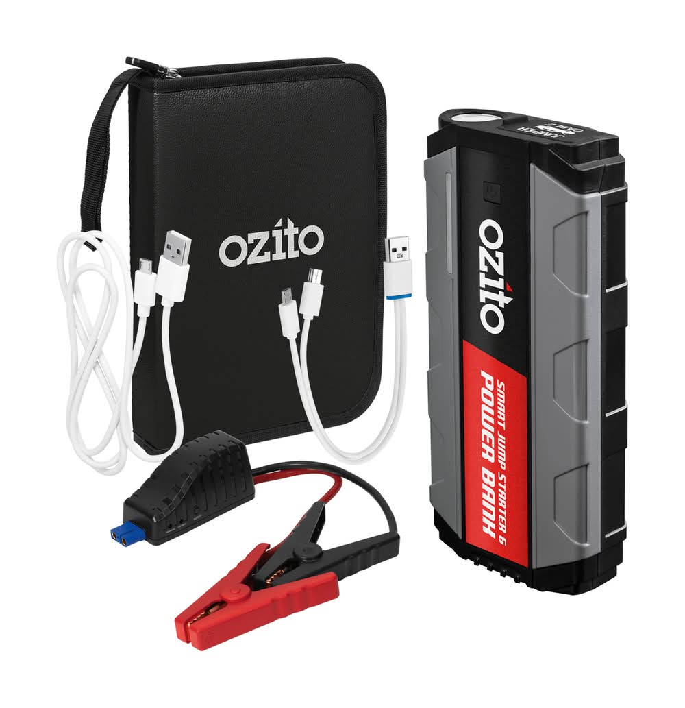 Ozito 400 Amp Jump Starter And Power Bank