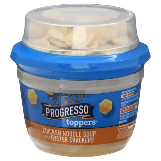 Progresso Toppers Chicken Noodle With Oyster Crackers Soup
