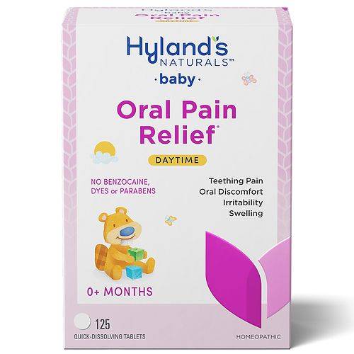 Hyland's Naturals Baby Oral Pain Relief Tablets - 125.0 ea