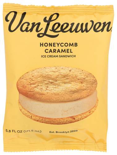 Van Leeuwen Ice Cream Sandwich, Honeycomb Caramel (5.8 fl oz)