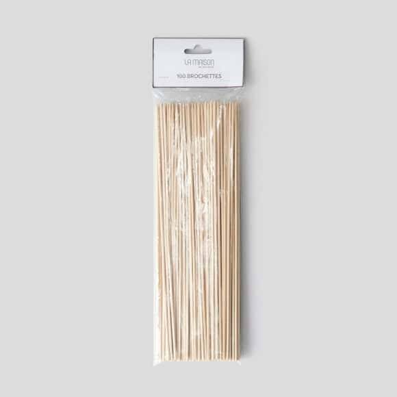 Monoprix Maison Lot De 100 Brochettes, 25Cm