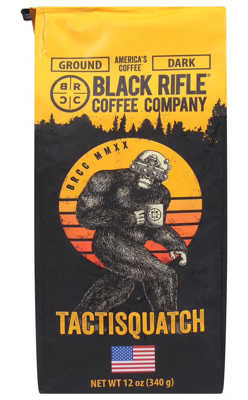 Black Rifle Coffee Company Ground Dark Tactisquatch Coffee (12 oz)