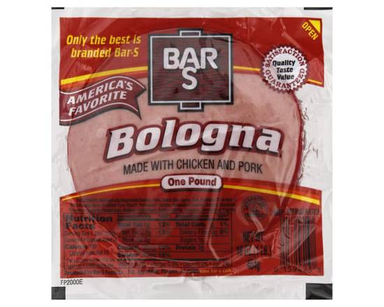 Bar S · Chicken & Pork Bologna (16 oz)