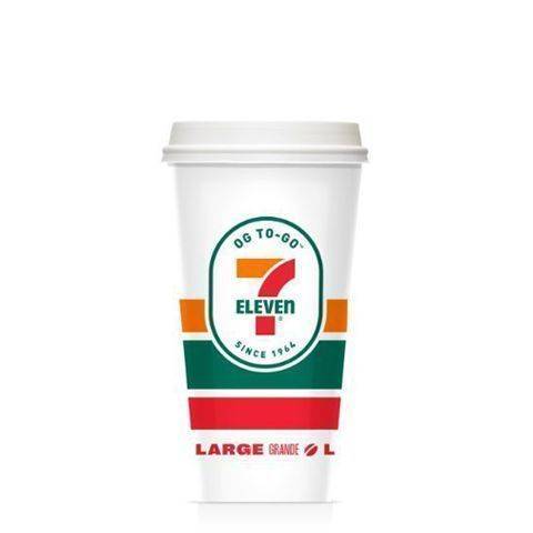 7-Eleven Large Latte Coffee (20 oz)