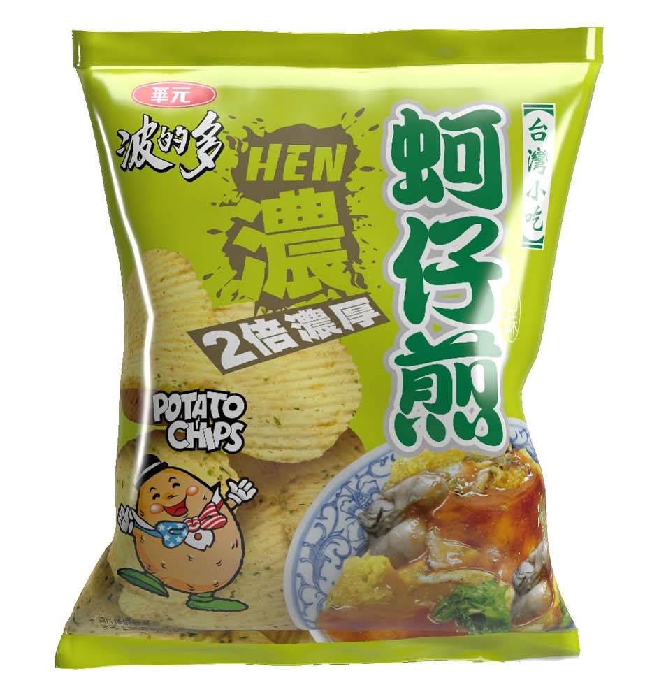 波的多洋芋片(濃厚蚵仔煎口味)59.5g <59.5g克 x 1 x 1Bag包>