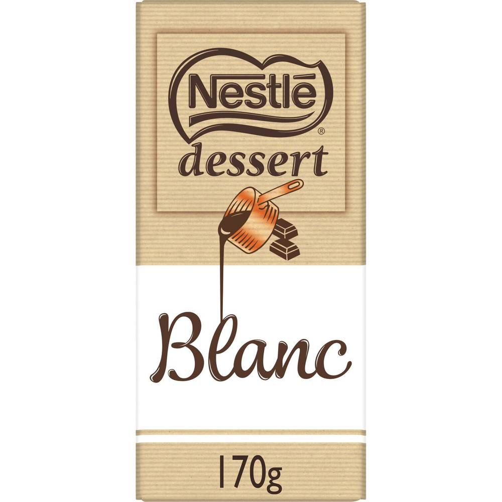 Nestlé - Tablette de chocolat blanc dessert