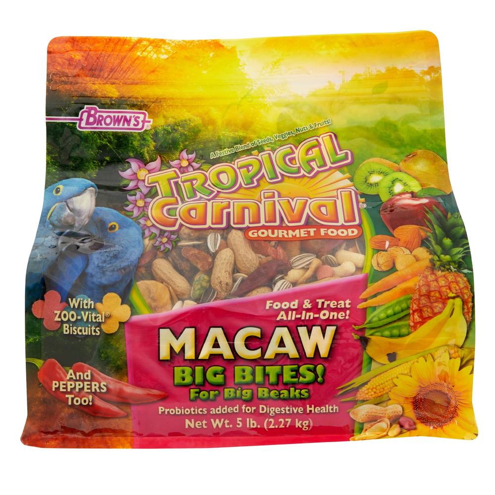 Brown's Gourmet Big Bites Macaw Food