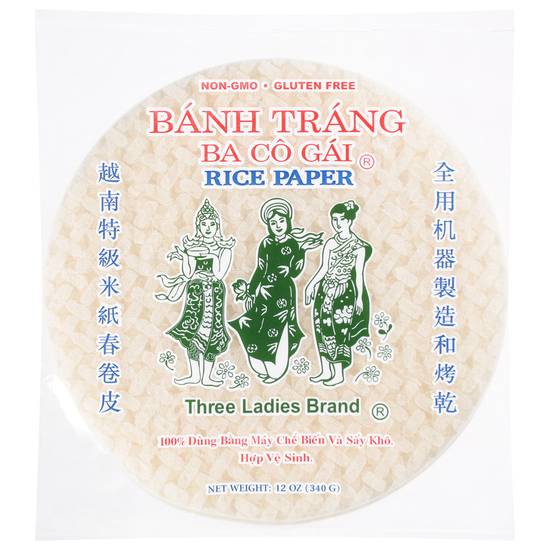 Three Ladies Rice Wrapper (12 oz)