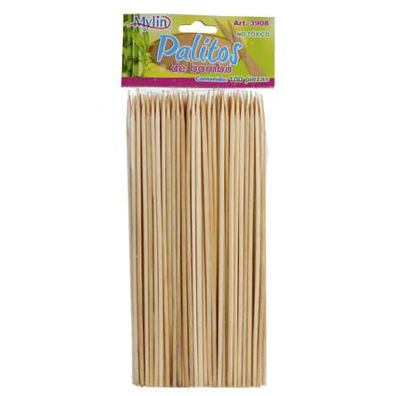 Palitos bamboo (100 piezas)