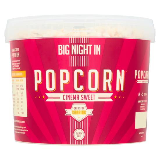 Big Night in Cinema Sweet Popcorn