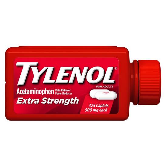 Tylenol Extra Strength 500 mg Caplets (325 ct)