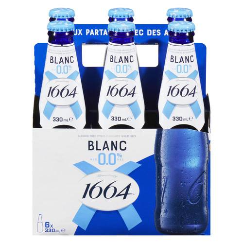 Kronenbourg Blanc Alcohol-Free Wheat Beer Citrus Flavoured 6 x 330 ml (bottles)