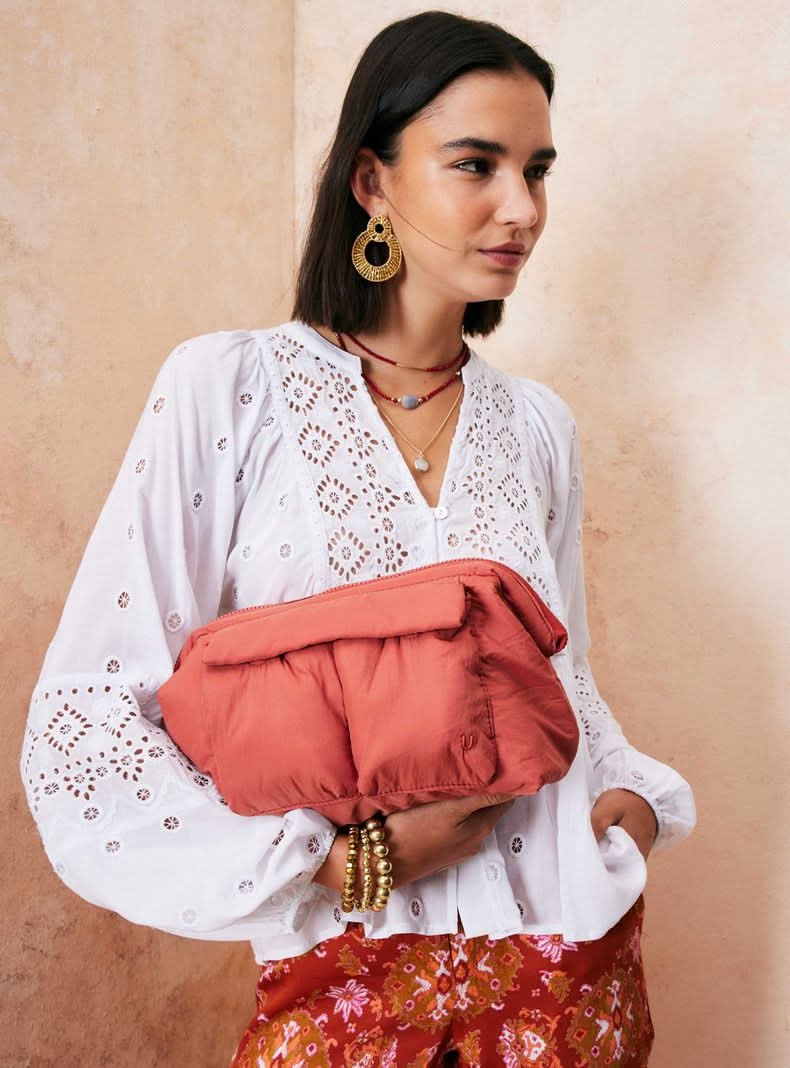 Umbrale · Cosmetiquero acolchado - Verde