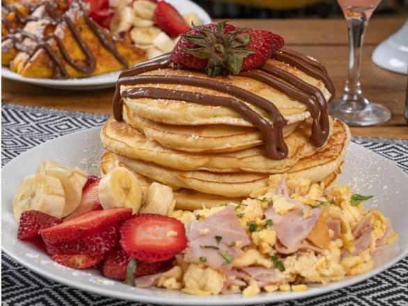 Waffle o pancake