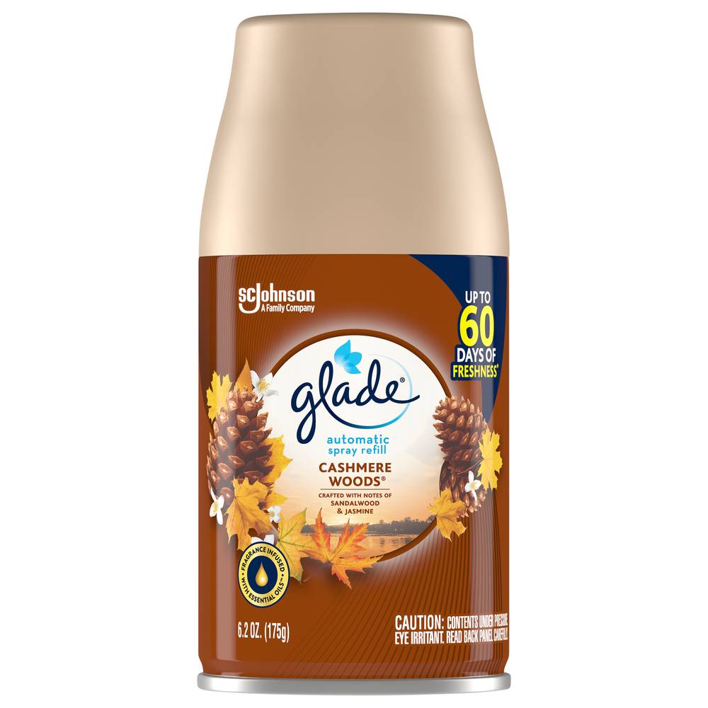 Glade Cashmere Woods Automatic Spray Refill