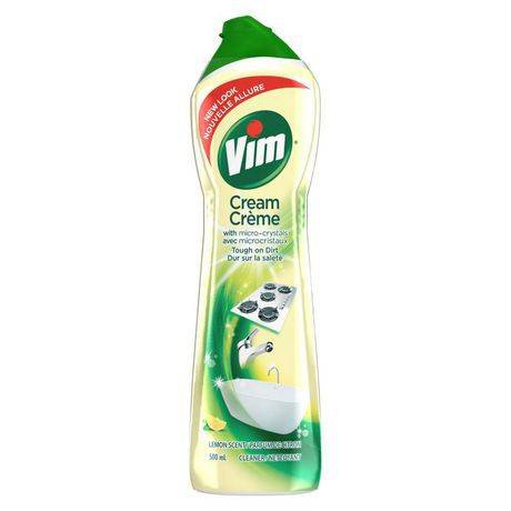 Vim Cream Multipurpose Cleaner, Lemon (500 ml)