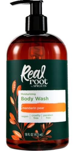Real Root Mandarin Pear Moisturizing Body Wash