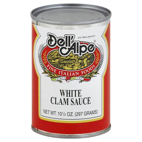Dell'alpe White Clam Sauce (10.5 oz)