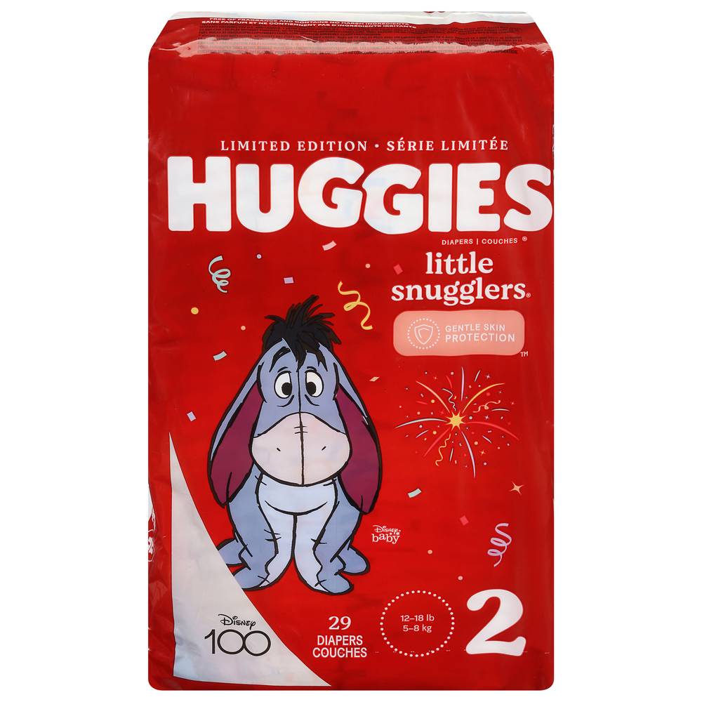 Huggies Little Snugglers Disney Baby Diapers Size 2 (29 ct)