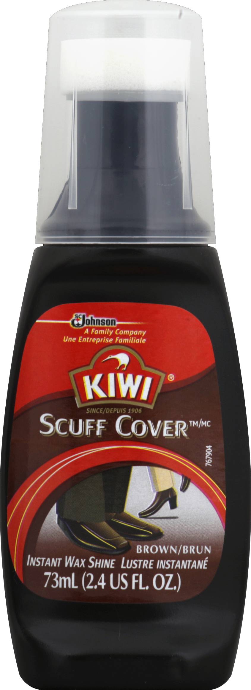 KIWI Brown Scuff Cover (2.4 fl oz)