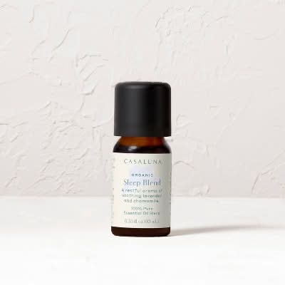 Casaluna Organic Sleep Blend Essential Oils, Lavender-Chamomile (0.33 fl oz)