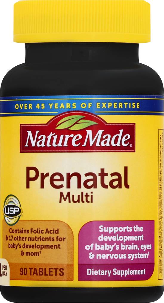 Nature Made Prenatal Multi Dietary Supplement (90 ct)