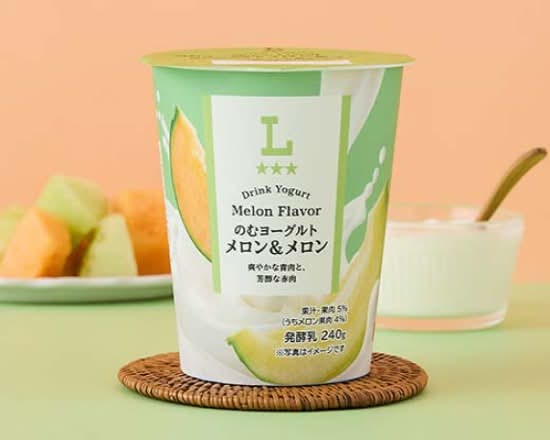 LW のむヨーグルト メロン&メロン 240g