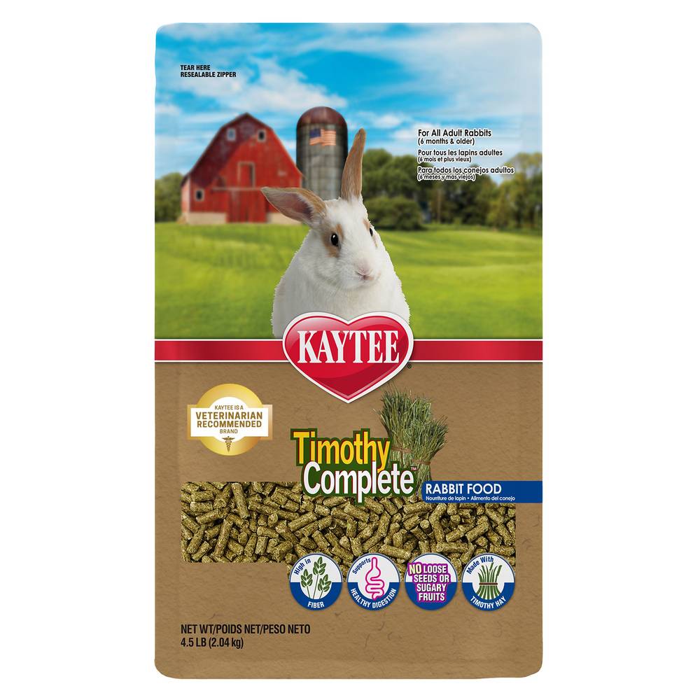 Kaytee Timothy Complete Rabbit Food (4.5 lbs)