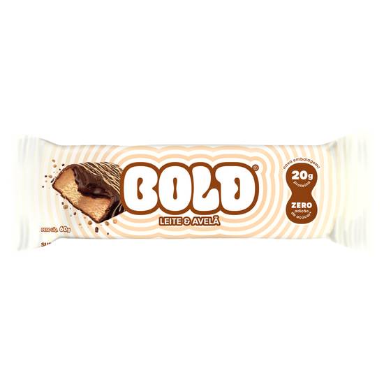 Bold barra proteica sabor leite & avelã com 20g de proteína (60 g)