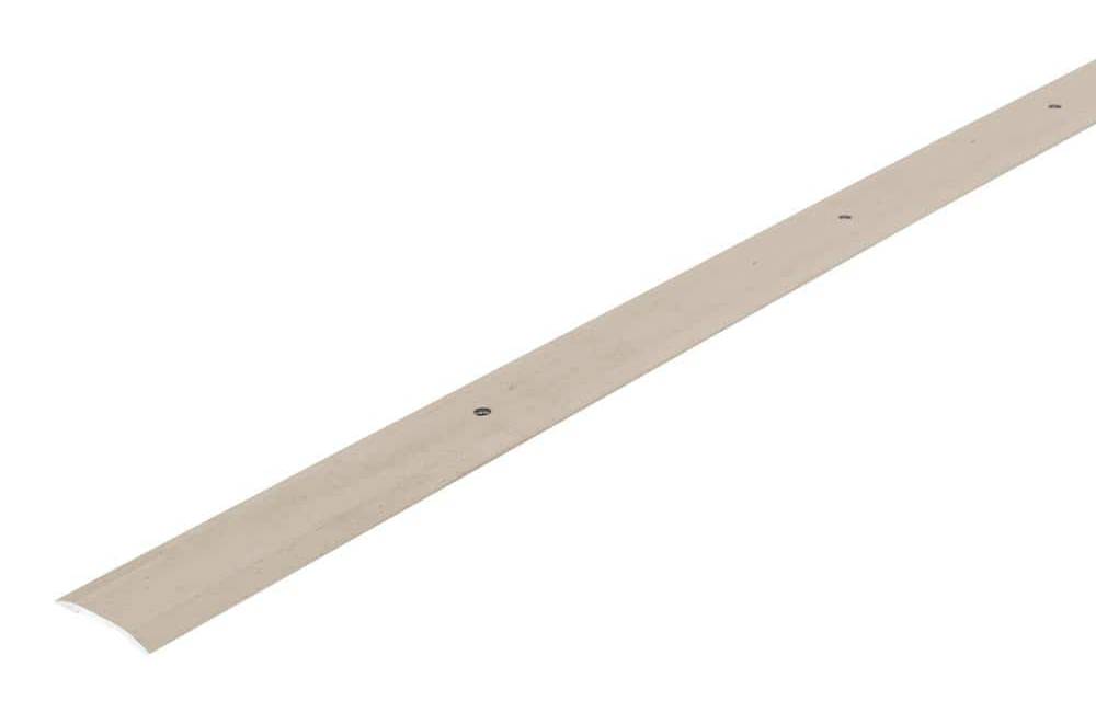 1-1/4""X 144" Pewter Aluminum Seam Binder Hammered
