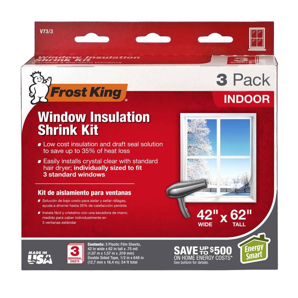 Frost King Standard Size Shrink Window Kit