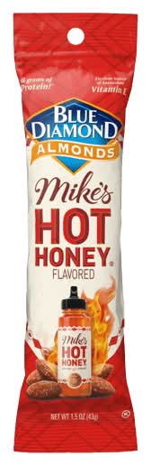 Blue Diamond Mike's Hot Honey Almonds 1.5oz
