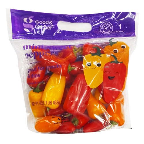 Good & Gather Mini Sweet Bell Peppers (16 oz)