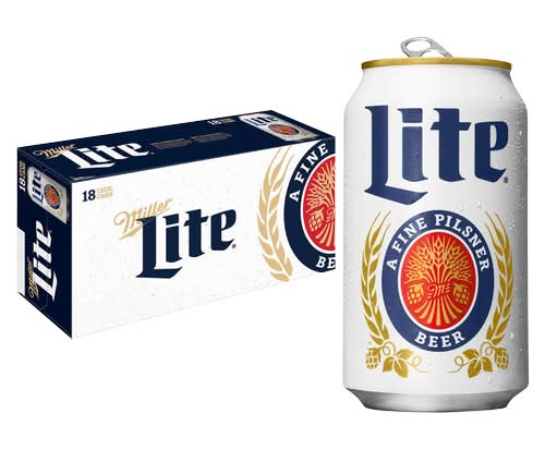 Miller Lite 18pk 12oz Can 4.2% ABV